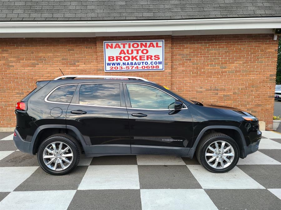 2014 Jeep Cherokee 4WD 4dr Limited, available for sale in Waterbury, Connecticut | National Auto Brokers, Inc.. Waterbury, Connecticut 2014 Jeep Cherokee 4WD 4dr Limited, available for sale in Waterbury, Connecticut | National Auto Brokers, Inc.. Waterbury, Connecticut