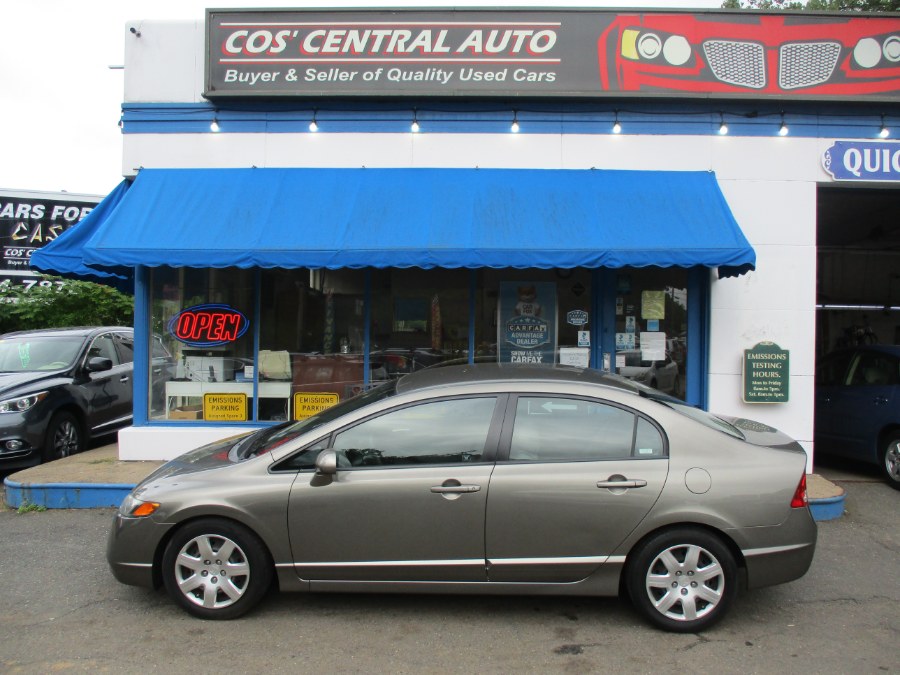 2008 Honda Civic Sdn 4dr Auto LX, available for sale in Meriden, Connecticut | Cos Central Auto. Meriden, Connecticut