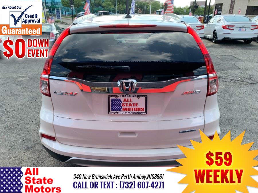 2016 Honda CR-V AWD 5dr Touring, available for sale in Perth Amboy, New Jersey | All State Motor Inc. Perth Amboy, New Jersey 2016 Honda CR-V AWD 5dr Touring, available for sale in Perth Amboy, New Jersey | All State Motor Inc. Perth Amboy, New Jersey