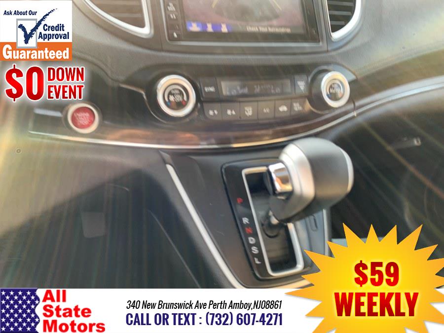 2016 Honda CR-V AWD 5dr Touring, available for sale in Perth Amboy, New Jersey | All State Motor Inc. Perth Amboy, New Jersey 2016 Honda CR-V AWD 5dr Touring, available for sale in Perth Amboy, New Jersey | All State Motor Inc. Perth Amboy, New Jersey