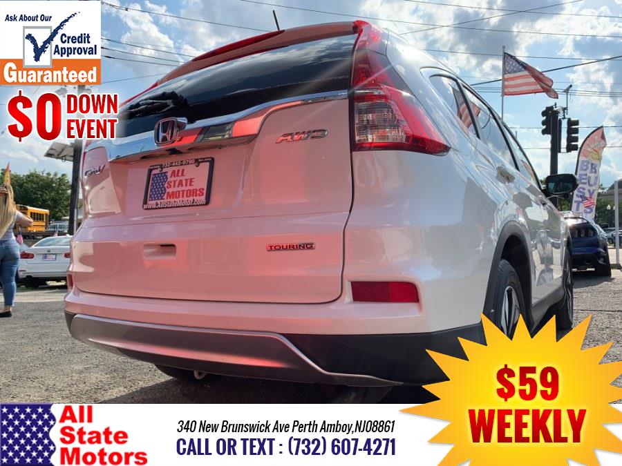 2016 Honda CR-V AWD 5dr Touring, available for sale in Perth Amboy, New Jersey | All State Motor Inc. Perth Amboy, New Jersey 2016 Honda CR-V AWD 5dr Touring, available for sale in Perth Amboy, New Jersey | All State Motor Inc. Perth Amboy, New Jersey