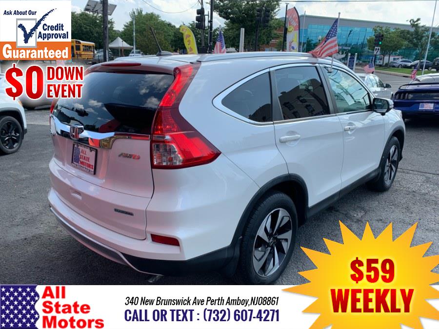 2016 Honda CR-V AWD 5dr Touring, available for sale in Perth Amboy, New Jersey | All State Motor Inc. Perth Amboy, New Jersey 2016 Honda CR-V AWD 5dr Touring, available for sale in Perth Amboy, New Jersey | All State Motor Inc. Perth Amboy, New Jersey