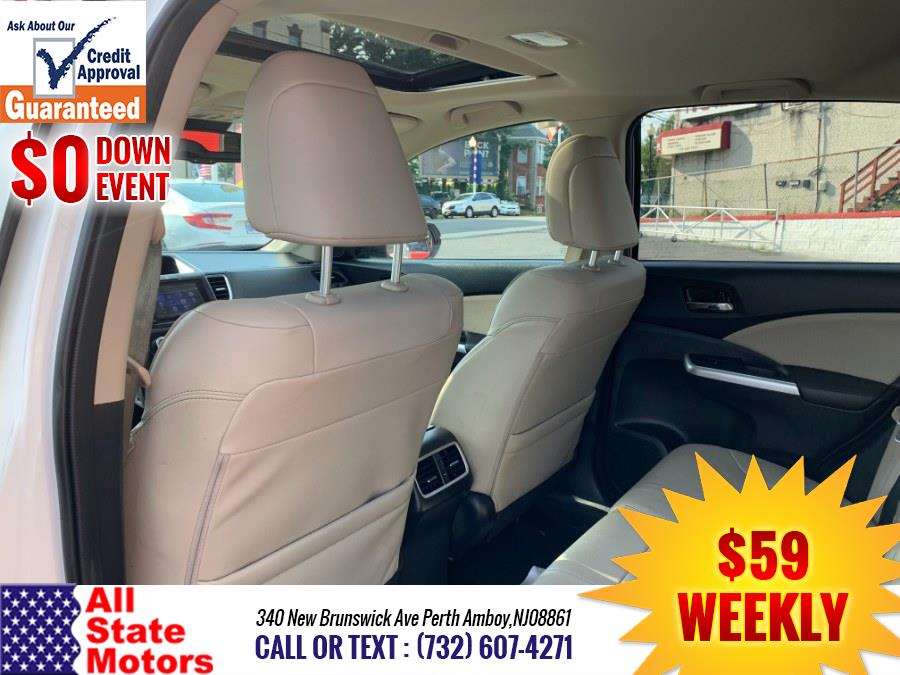 2016 Honda CR-V AWD 5dr Touring, available for sale in Perth Amboy, New Jersey | All State Motor Inc. Perth Amboy, New Jersey 2016 Honda CR-V AWD 5dr Touring, available for sale in Perth Amboy, New Jersey | All State Motor Inc. Perth Amboy, New Jersey