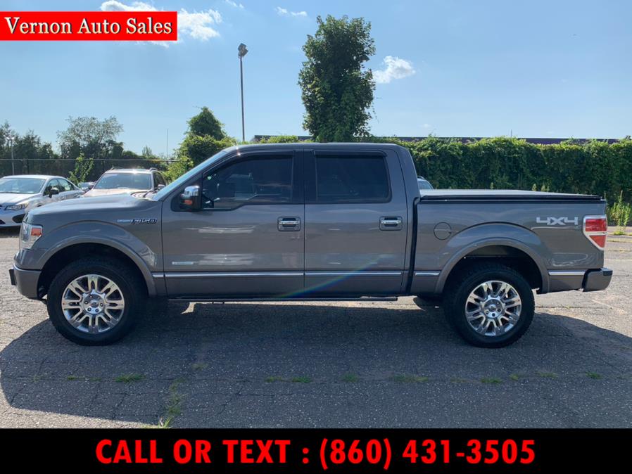Used Ford F-150 4WD SuperCrew 145" Platinum 2013 | Vernon Auto Sale & Service. Manchester, Connecticut Used Ford F-150 4WD SuperCrew 145" Platinum 2013 | Vernon Auto Sale & Service. Manchester, Connecticut