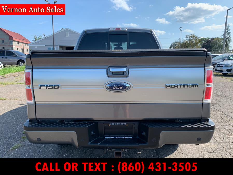 Used Ford F-150 4WD SuperCrew 145" Platinum 2013 | Vernon Auto Sale & Service. Manchester, Connecticut Used Ford F-150 4WD SuperCrew 145" Platinum 2013 | Vernon Auto Sale & Service. Manchester, Connecticut