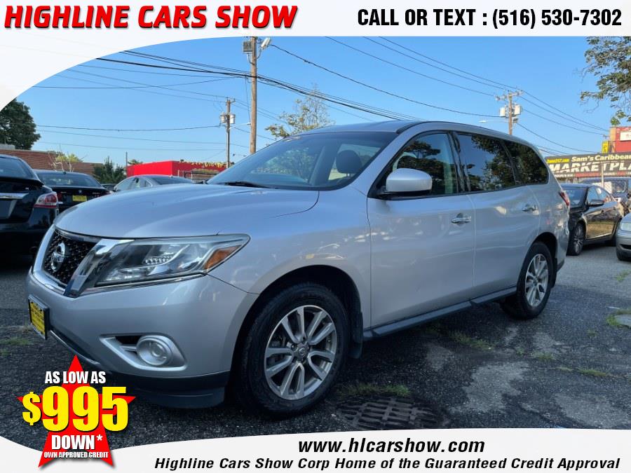 Used Nissan Pathfinder 4WD 4dr S 2014 | Highline Cars Show Corp. West Hempstead, New York Used Nissan Pathfinder 4WD 4dr S 2014 | Highline Cars Show Corp. West Hempstead, New York