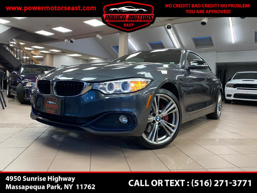 2015 BMW 4 Series 2dr Cpe 435i xDrive AWD, available for sale in Massapequa Park, New York | Power Motors East. Massapequa Park, New York