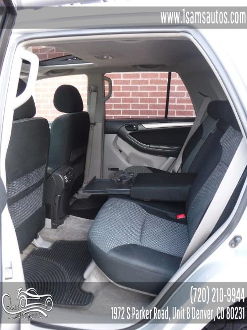 2006 Toyota 4Runner 4dr SR5 Sport V8 Auto 4WD (Natl), available for sale in Denver, Colorado | Sam's Automotive. Denver, Colorado 2006 Toyota 4Runner 4dr SR5 Sport V8 Auto 4WD (Natl), available for sale in Denver, Colorado | Sam's Automotive. Denver, Colorado