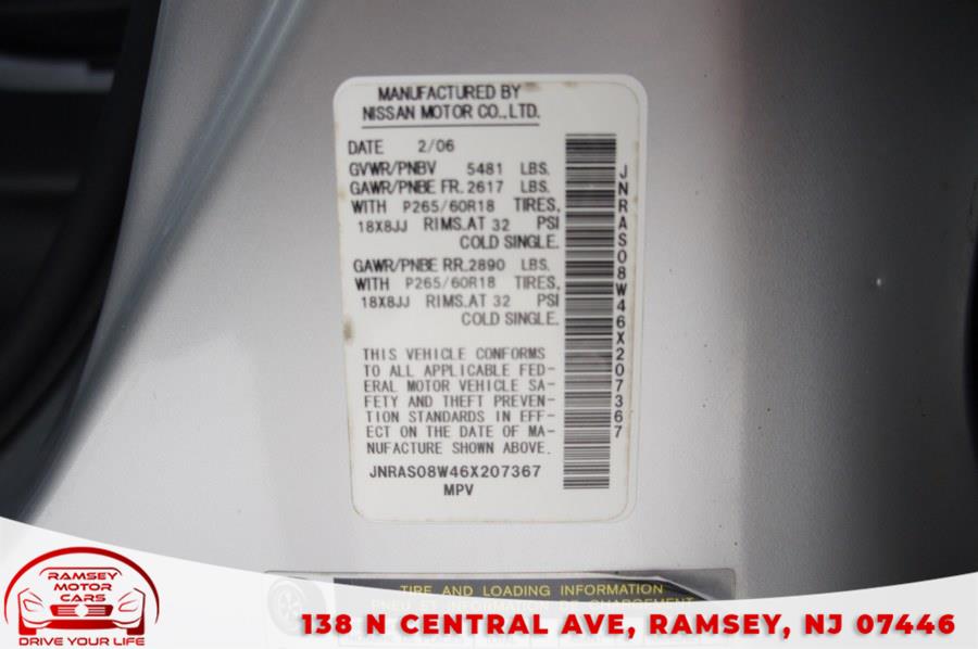 Used Infiniti FX35 4dr AWD 2006 | Ramsey Motor Cars Inc. Ramsey, New Jersey Used Infiniti FX35 4dr AWD 2006 | Ramsey Motor Cars Inc. Ramsey, New Jersey