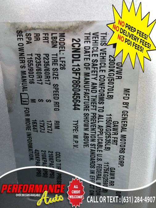 2008 Chevrolet Equinox 4dr LS, available for sale in Bohemia, New York | Performance Auto Inc. Bohemia, New York 2008 Chevrolet Equinox 4dr LS, available for sale in Bohemia, New York | Performance Auto Inc. Bohemia, New York