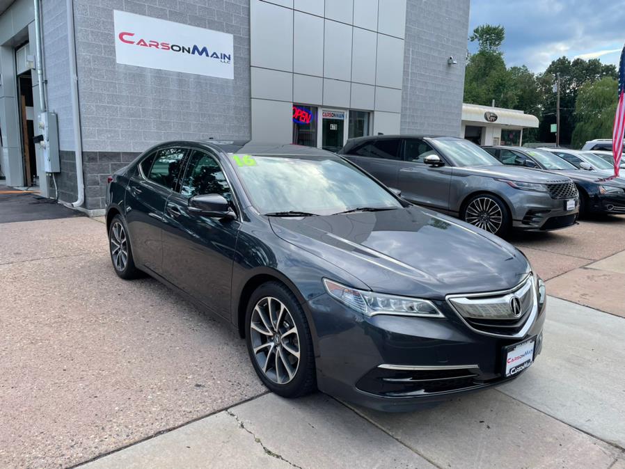 2016 Acura TLX 4dr Sdn FWD V6 Tech, available for sale in Manchester, Connecticut | Carsonmain LLC. Manchester, Connecticut