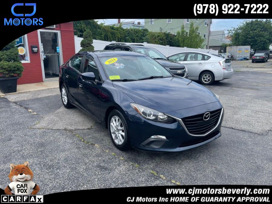 2014 Mazda Mazda3 4dr Sdn Auto i Touring, available for sale in Beverly, Massachusetts | CJ Motors Inc. Beverly, Massachusetts 2014 Mazda Mazda3 4dr Sdn Auto i Touring, available for sale in Beverly, Massachusetts | CJ Motors Inc. Beverly, Massachusetts