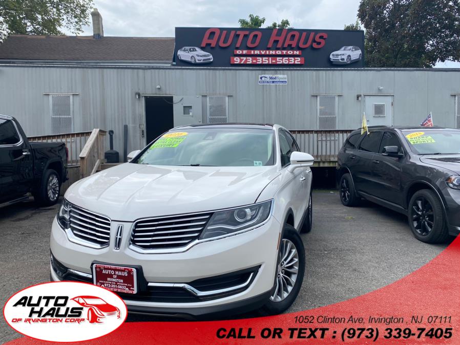 2016 Lincoln MKX AWD 4dr Select, available for sale in Irvington , New Jersey | Auto Haus of Irvington Corp. Irvington , New Jersey