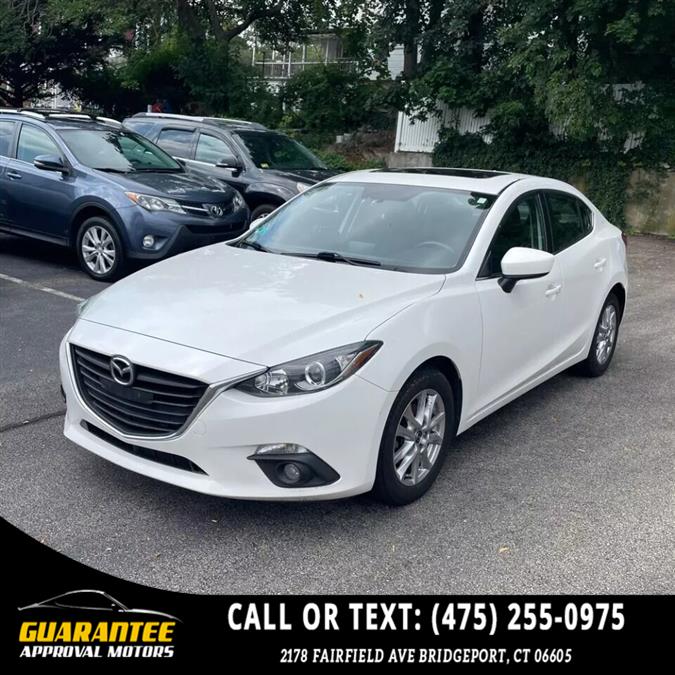 2016 Mazda Mazda3 i Touring 4dr Sedan 6M, available for sale in Bridgeport, Connecticut | Guarantee Approval Motors. Bridgeport, Connecticut