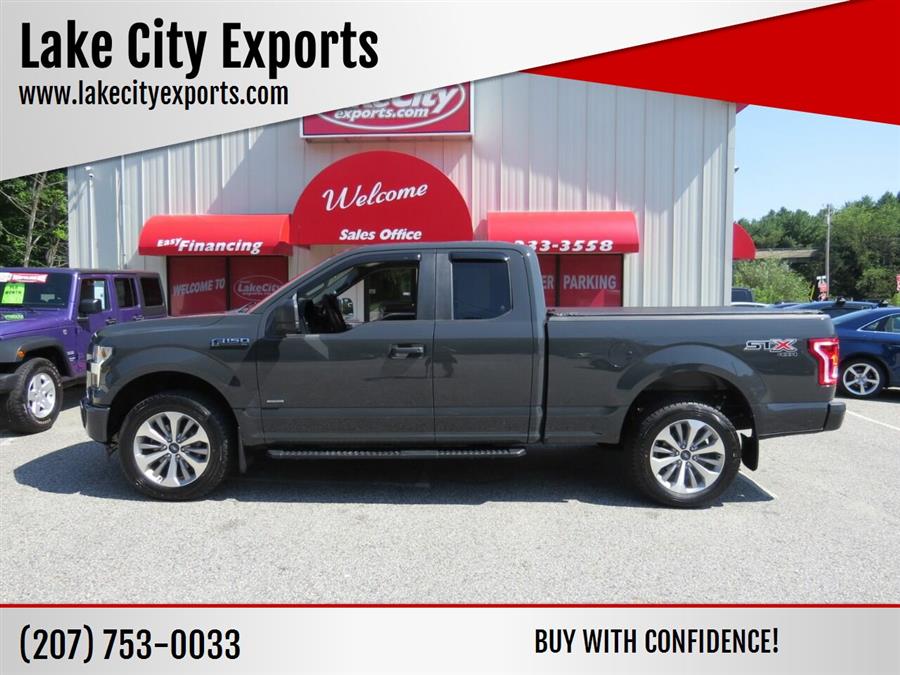 Used Ford F-150 XL 4x4 4dr SuperCab 6.5 ft. SB 2017 | Lake City Exports Inc. Auburn, Maine Used Ford F-150 XL 4x4 4dr SuperCab 6.5 ft. SB 2017 | Lake City Exports Inc. Auburn, Maine
