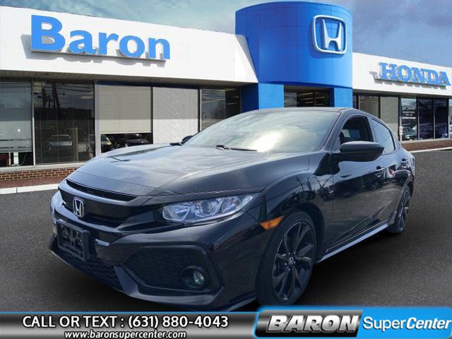 2018 Honda Civic Hatchback Sport, available for sale in Patchogue, New York | Baron Supercenter. Patchogue, New York