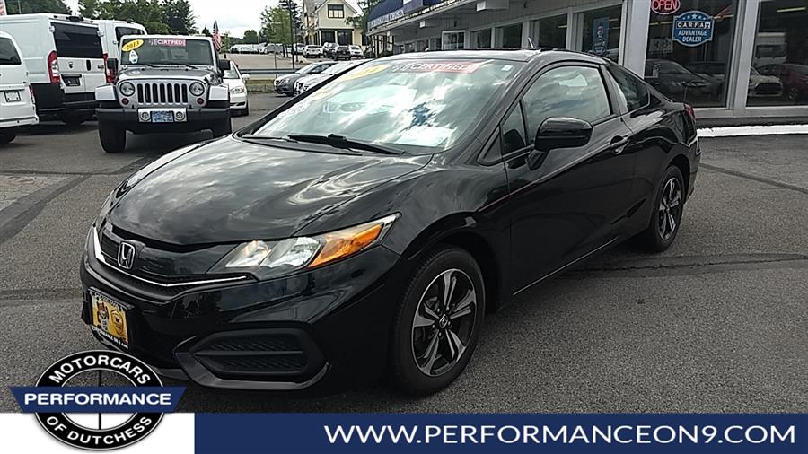 2014 Honda Civic Coupe 2dr CVT EX, available for sale in Wappingers Falls, New York | Performance Motor Cars. Wappingers Falls, New York 2014 Honda Civic Coupe 2dr CVT EX, available for sale in Wappingers Falls, New York | Performance Motor Cars. Wappingers Falls, New York