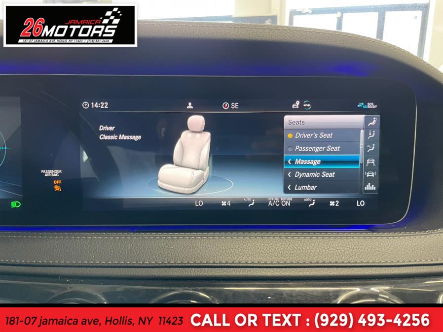 Used Mercedes-Benz S-Class ///AMG S 560 4MATIC Sedan 2019 | Jamaica 26 Motors. Hollis, New York Used Mercedes-Benz S-Class ///AMG S 560 4MATIC Sedan 2019 | Jamaica 26 Motors. Hollis, New York