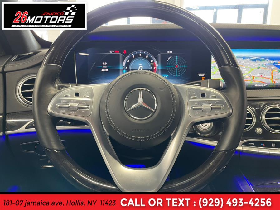 Used Mercedes-Benz S-Class ///AMG S 560 4MATIC Sedan 2019 | Jamaica 26 Motors. Hollis, New York Used Mercedes-Benz S-Class ///AMG S 560 4MATIC Sedan 2019 | Jamaica 26 Motors. Hollis, New York