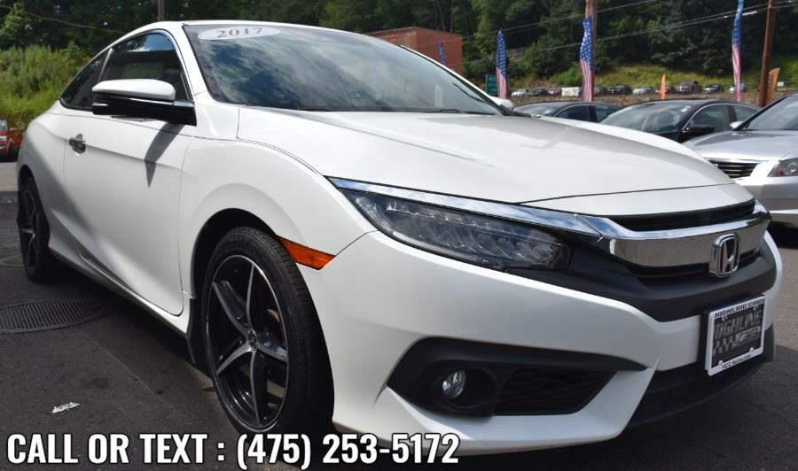 Used Honda Civic Coupe Touring CVT 2017 | Highline Car Connection. Waterbury, Connecticut Used Honda Civic Coupe Touring CVT 2017 | Highline Car Connection. Waterbury, Connecticut
