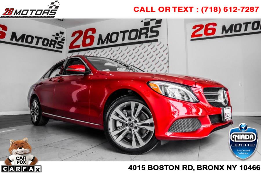 Used Mercedes-Benz C-Class C 300 4MATIC Sedan 2018 | 26 Motors Corp. Bronx, New York Used Mercedes-Benz C-Class C 300 4MATIC Sedan 2018 | 26 Motors Corp. Bronx, New York