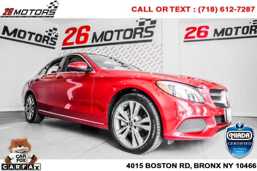 Used Mercedes-Benz C-Class C 300 4MATIC Sedan 2018 | 26 Motors Corp. Bronx, New York Used Mercedes-Benz C-Class C 300 4MATIC Sedan 2018 | 26 Motors Corp. Bronx, New York