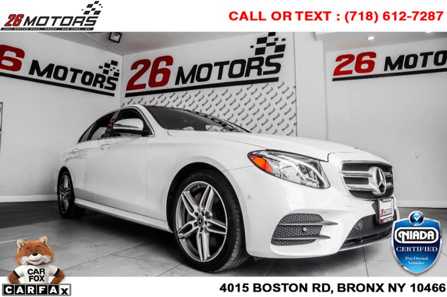 Used Mercedes-Benz E-Class E 300 4MATIC Sedan 2018 | 26 Motors Corp. Bronx, New York Used Mercedes-Benz E-Class E 300 4MATIC Sedan 2018 | 26 Motors Corp. Bronx, New York
