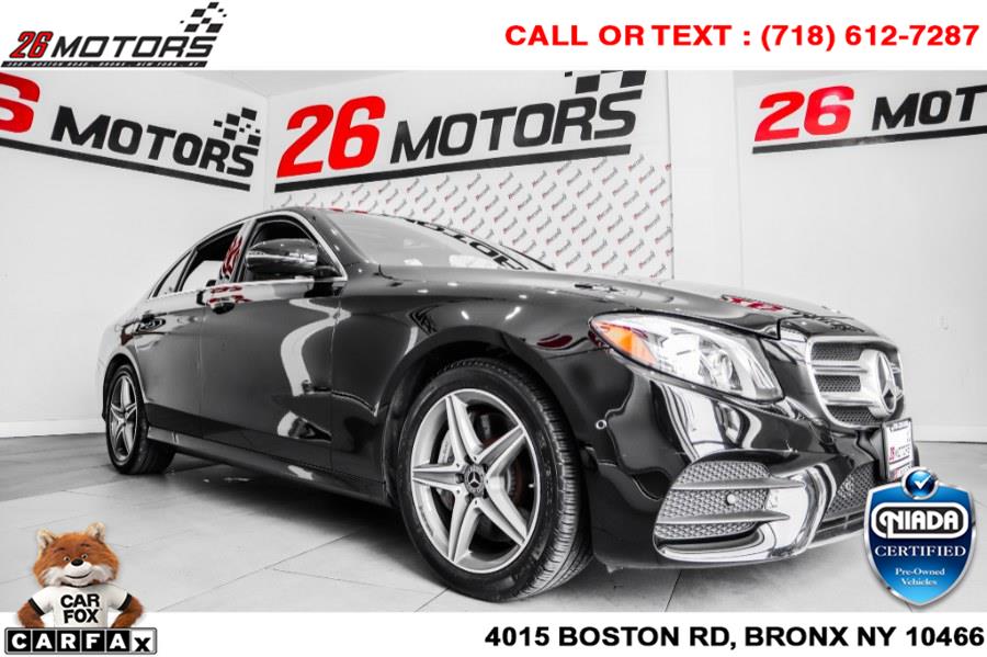 Used Mercedes-Benz E-Class E 300 4MATIC Sedan 2018 | 26 Motors Corp. Bronx, New York Used Mercedes-Benz E-Class E 300 4MATIC Sedan 2018 | 26 Motors Corp. Bronx, New York
