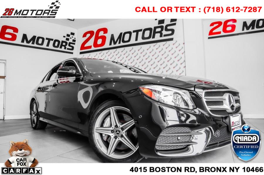 Used Mercedes-Benz E-Class E 300 4MATIC Sedan 2018 | 26 Motors Corp. Bronx, New York Used Mercedes-Benz E-Class E 300 4MATIC Sedan 2018 | 26 Motors Corp. Bronx, New York