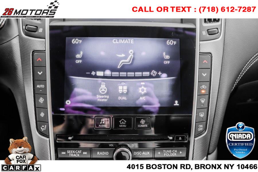 Used INFINITI Q50 3.0t LUXE RWD 2018 | 26 Motors Corp. Bronx, New York Used INFINITI Q50 3.0t LUXE RWD 2018 | 26 Motors Corp. Bronx, New York