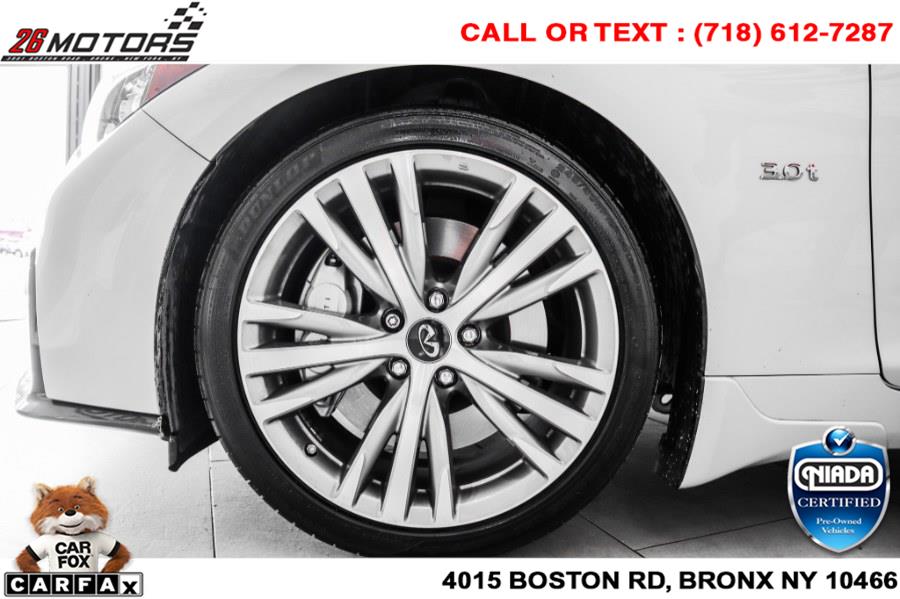 Used INFINITI Q50 3.0t LUXE RWD 2018 | 26 Motors Corp. Bronx, New York Used INFINITI Q50 3.0t LUXE RWD 2018 | 26 Motors Corp. Bronx, New York