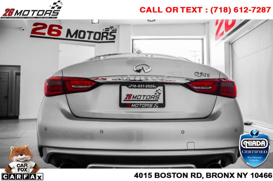 Used INFINITI Q50 3.0t LUXE RWD 2018 | 26 Motors Corp. Bronx, New York Used INFINITI Q50 3.0t LUXE RWD 2018 | 26 Motors Corp. Bronx, New York