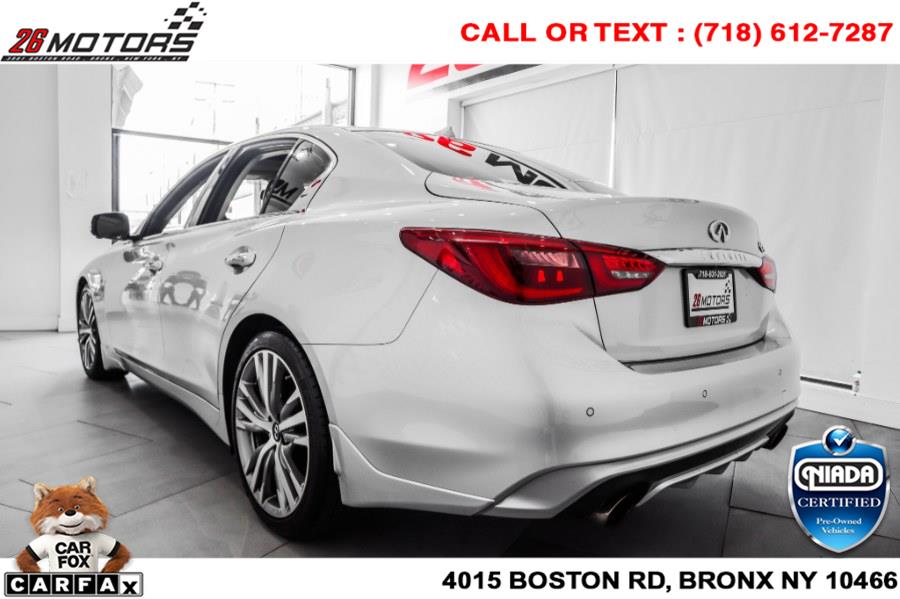 Used INFINITI Q50 3.0t LUXE RWD 2018 | 26 Motors Corp. Bronx, New York Used INFINITI Q50 3.0t LUXE RWD 2018 | 26 Motors Corp. Bronx, New York