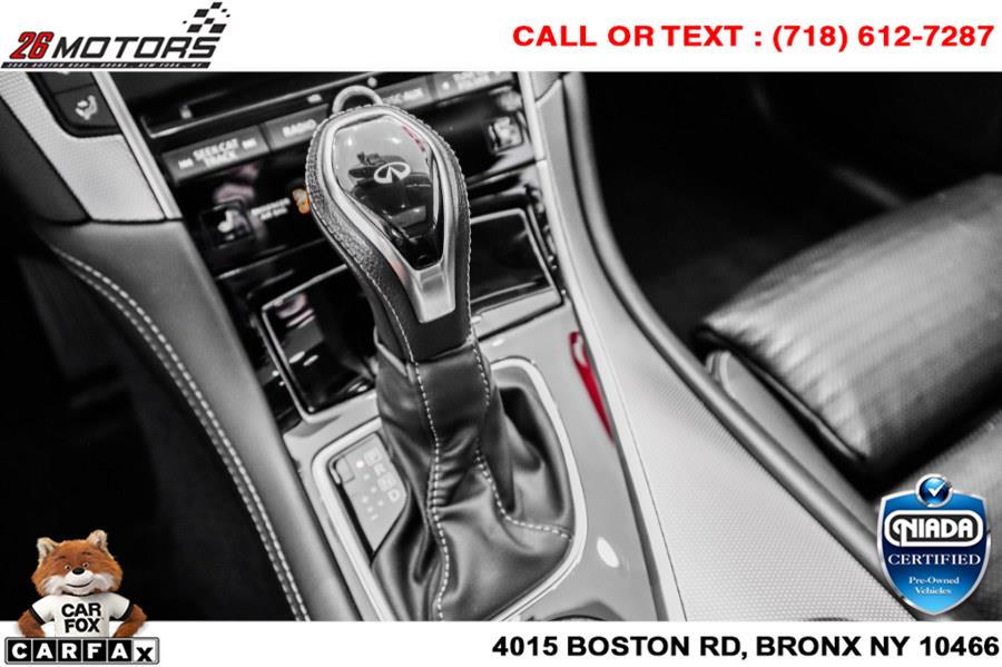 Used INFINITI Q50 3.0t LUXE RWD 2018 | 26 Motors Corp. Bronx, New York Used INFINITI Q50 3.0t LUXE RWD 2018 | 26 Motors Corp. Bronx, New York