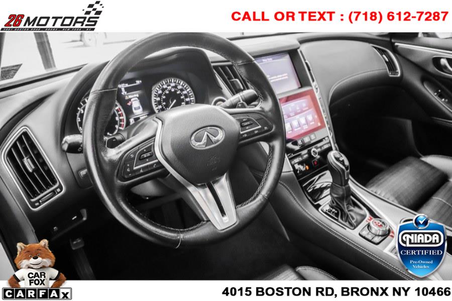 Used INFINITI Q50 3.0t LUXE RWD 2018 | 26 Motors Corp. Bronx, New York Used INFINITI Q50 3.0t LUXE RWD 2018 | 26 Motors Corp. Bronx, New York