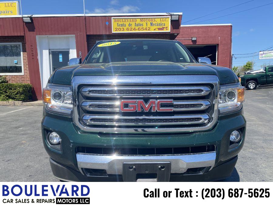 2015 GMC Canyon Crew Cab SLT Pickup 4D 5 ft, available for sale in New Haven, Connecticut | Boulevard Motors LLC. New Haven, Connecticut 2015 GMC Canyon Crew Cab SLT Pickup 4D 5 ft, available for sale in New Haven, Connecticut | Boulevard Motors LLC. New Haven, Connecticut