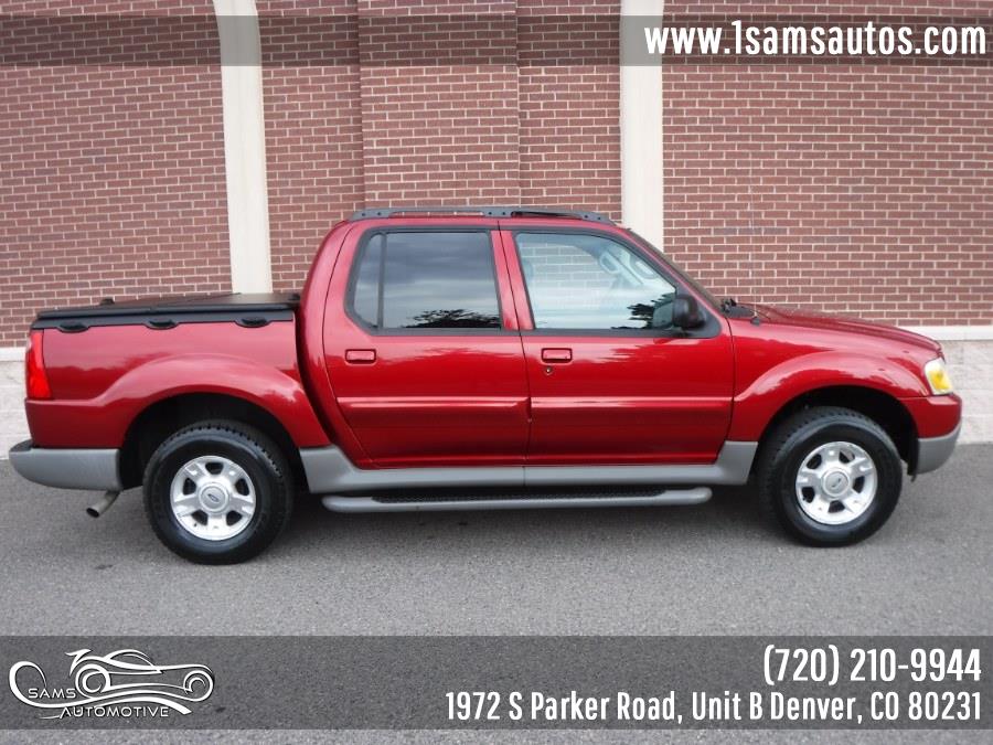 2003 Ford Explorer Sport Trac 4, available for sale in Denver, Colorado | Sam's Automotive. Denver, Colorado 2003 Ford Explorer Sport Trac 4, available for sale in Denver, Colorado | Sam's Automotive. Denver, Colorado