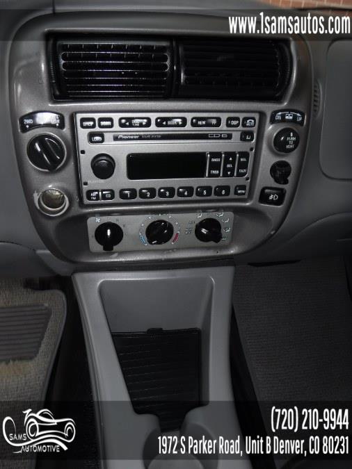 2003 Ford Explorer Sport Trac 4, available for sale in Denver, Colorado | Sam's Automotive. Denver, Colorado 2003 Ford Explorer Sport Trac 4, available for sale in Denver, Colorado | Sam's Automotive. Denver, Colorado