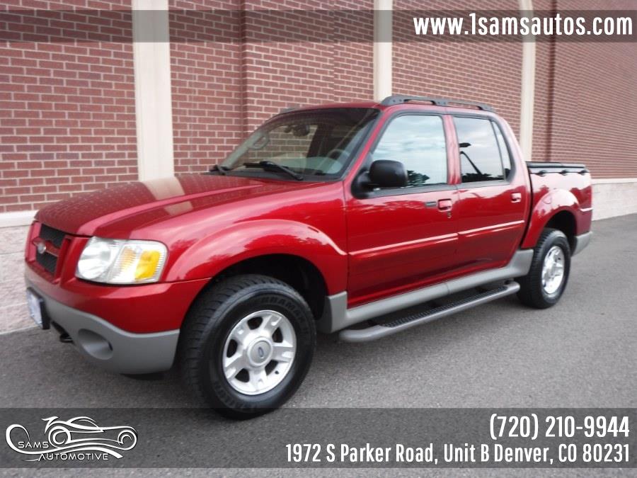 2003 Ford Explorer Sport Trac 4, available for sale in Denver, Colorado | Sam's Automotive. Denver, Colorado 2003 Ford Explorer Sport Trac 4, available for sale in Denver, Colorado | Sam's Automotive. Denver, Colorado