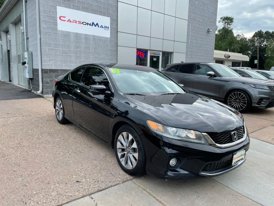 2013 Honda Accord Cpe 2dr I4 Auto EX-L w/Navi, available for sale in Manchester, Connecticut | Carsonmain LLC. Manchester, Connecticut
