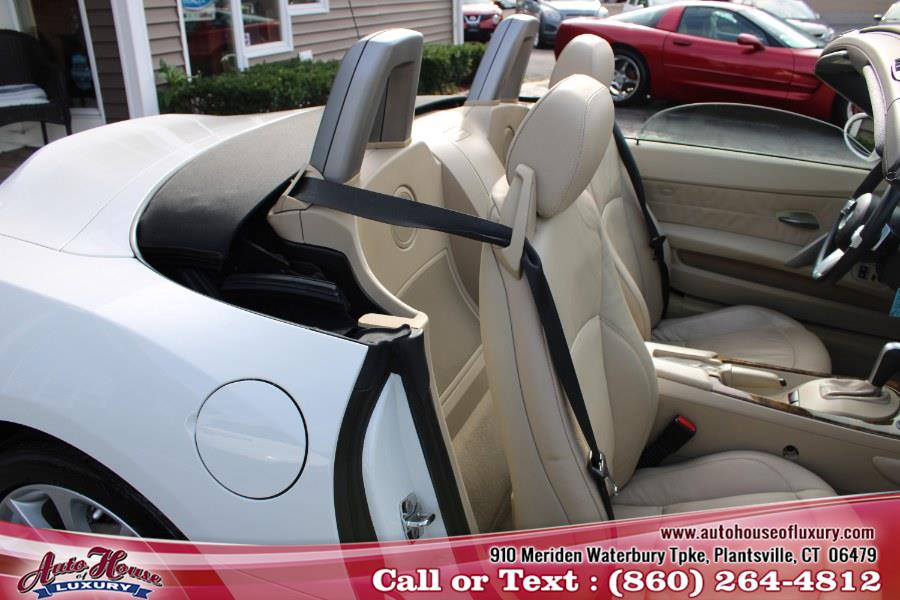 2008 BMW Z4 2dr Roadster 3.0i, available for sale in Plantsville, Connecticut | Auto House of Luxury. Plantsville, Connecticut 2008 BMW Z4 2dr Roadster 3.0i, available for sale in Plantsville, Connecticut | Auto House of Luxury. Plantsville, Connecticut