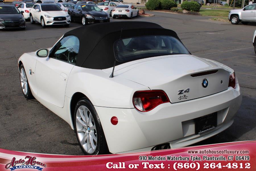 2008 BMW Z4 2dr Roadster 3.0i, available for sale in Plantsville, Connecticut | Auto House of Luxury. Plantsville, Connecticut 2008 BMW Z4 2dr Roadster 3.0i, available for sale in Plantsville, Connecticut | Auto House of Luxury. Plantsville, Connecticut