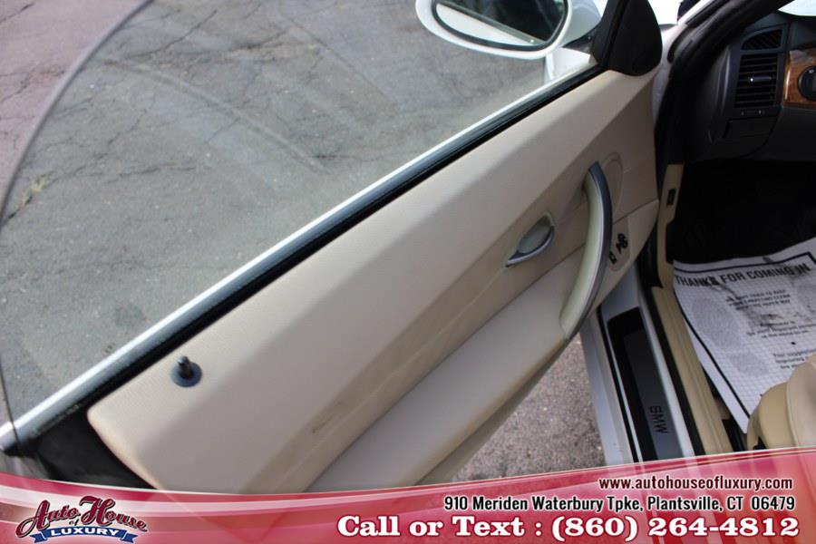 2008 BMW Z4 2dr Roadster 3.0i, available for sale in Plantsville, Connecticut | Auto House of Luxury. Plantsville, Connecticut 2008 BMW Z4 2dr Roadster 3.0i, available for sale in Plantsville, Connecticut | Auto House of Luxury. Plantsville, Connecticut