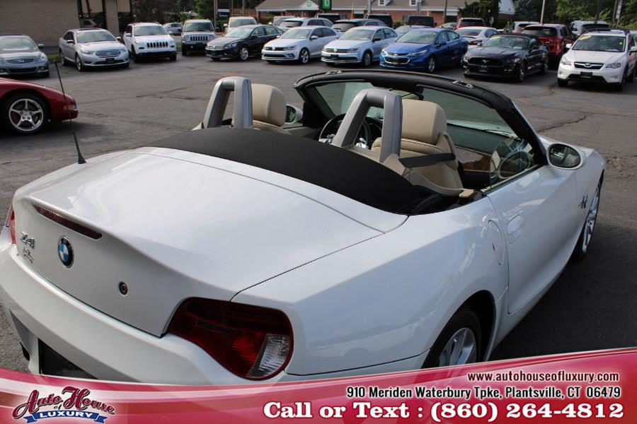 2008 BMW Z4 2dr Roadster 3.0i, available for sale in Plantsville, Connecticut | Auto House of Luxury. Plantsville, Connecticut 2008 BMW Z4 2dr Roadster 3.0i, available for sale in Plantsville, Connecticut | Auto House of Luxury. Plantsville, Connecticut