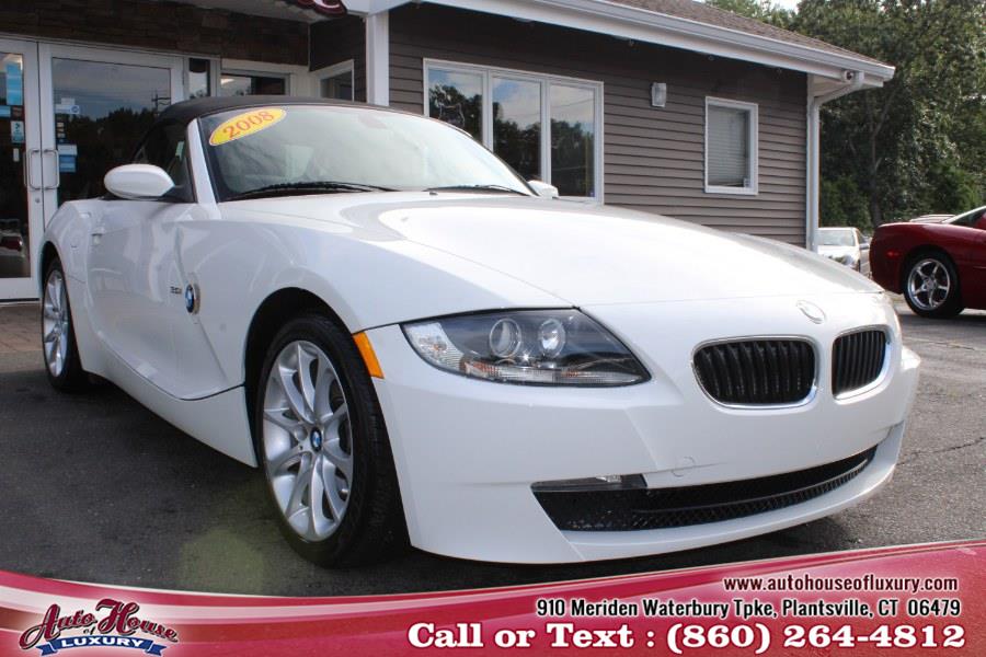 2008 BMW Z4 2dr Roadster 3.0i, available for sale in Plantsville, Connecticut | Auto House of Luxury. Plantsville, Connecticut 2008 BMW Z4 2dr Roadster 3.0i, available for sale in Plantsville, Connecticut | Auto House of Luxury. Plantsville, Connecticut