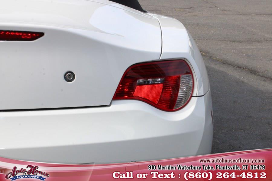 2008 BMW Z4 2dr Roadster 3.0i, available for sale in Plantsville, Connecticut | Auto House of Luxury. Plantsville, Connecticut 2008 BMW Z4 2dr Roadster 3.0i, available for sale in Plantsville, Connecticut | Auto House of Luxury. Plantsville, Connecticut
