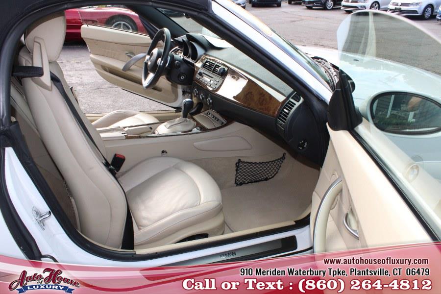2008 BMW Z4 2dr Roadster 3.0i, available for sale in Plantsville, Connecticut | Auto House of Luxury. Plantsville, Connecticut 2008 BMW Z4 2dr Roadster 3.0i, available for sale in Plantsville, Connecticut | Auto House of Luxury. Plantsville, Connecticut