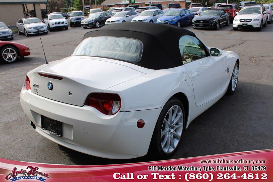 2008 BMW Z4 2dr Roadster 3.0i, available for sale in Plantsville, Connecticut | Auto House of Luxury. Plantsville, Connecticut 2008 BMW Z4 2dr Roadster 3.0i, available for sale in Plantsville, Connecticut | Auto House of Luxury. Plantsville, Connecticut