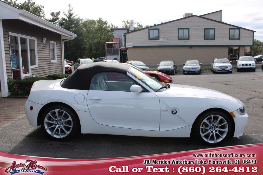 2008 BMW Z4 2dr Roadster 3.0i, available for sale in Plantsville, Connecticut | Auto House of Luxury. Plantsville, Connecticut 2008 BMW Z4 2dr Roadster 3.0i, available for sale in Plantsville, Connecticut | Auto House of Luxury. Plantsville, Connecticut