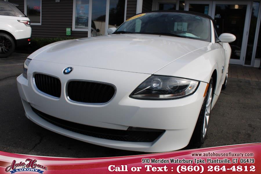 2008 BMW Z4 2dr Roadster 3.0i, available for sale in Plantsville, Connecticut | Auto House of Luxury. Plantsville, Connecticut 2008 BMW Z4 2dr Roadster 3.0i, available for sale in Plantsville, Connecticut | Auto House of Luxury. Plantsville, Connecticut